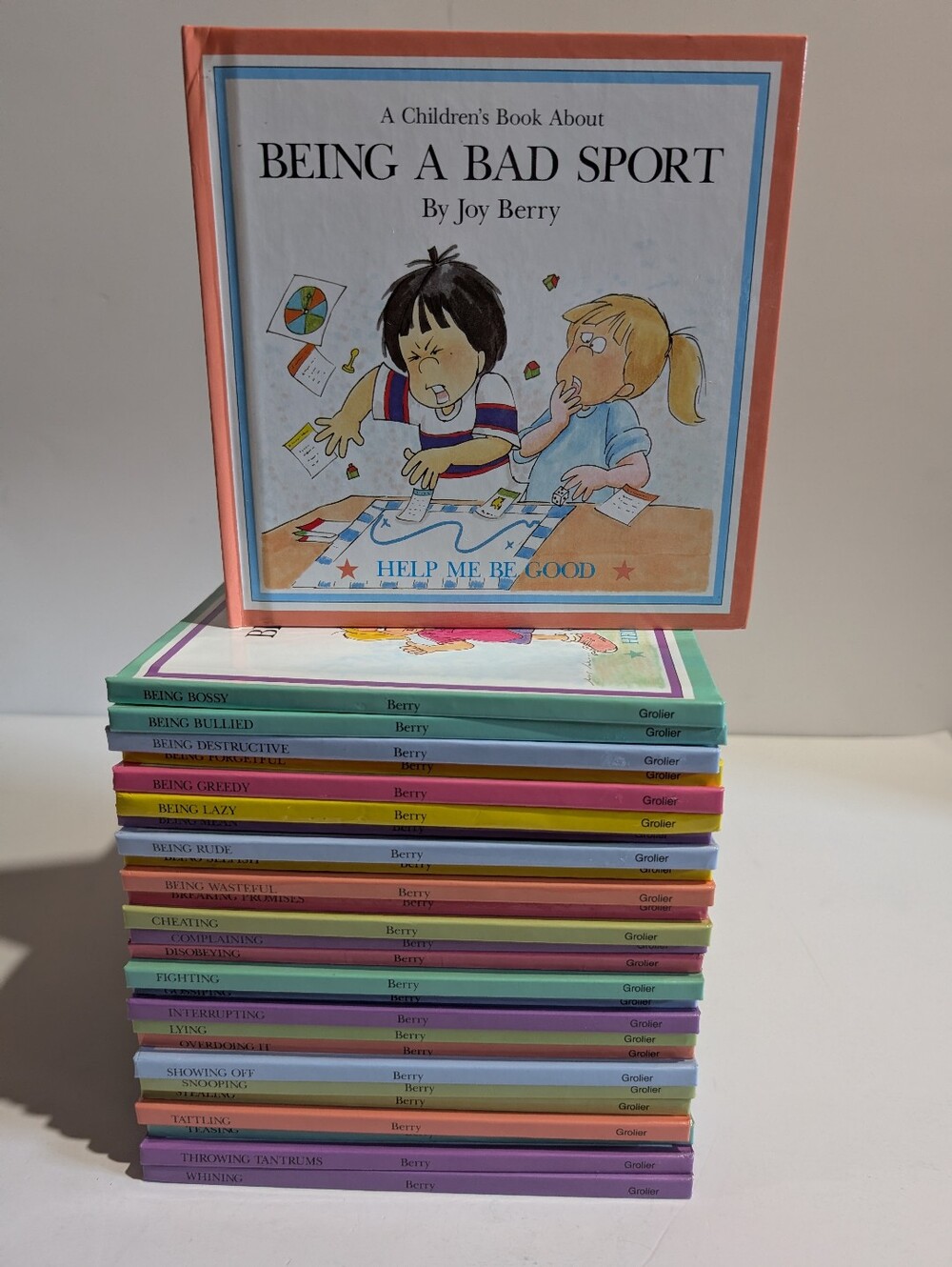 Help Me Be Good Books Set Of 27 Values Themed HC Illustrated Joy Berry 1980's